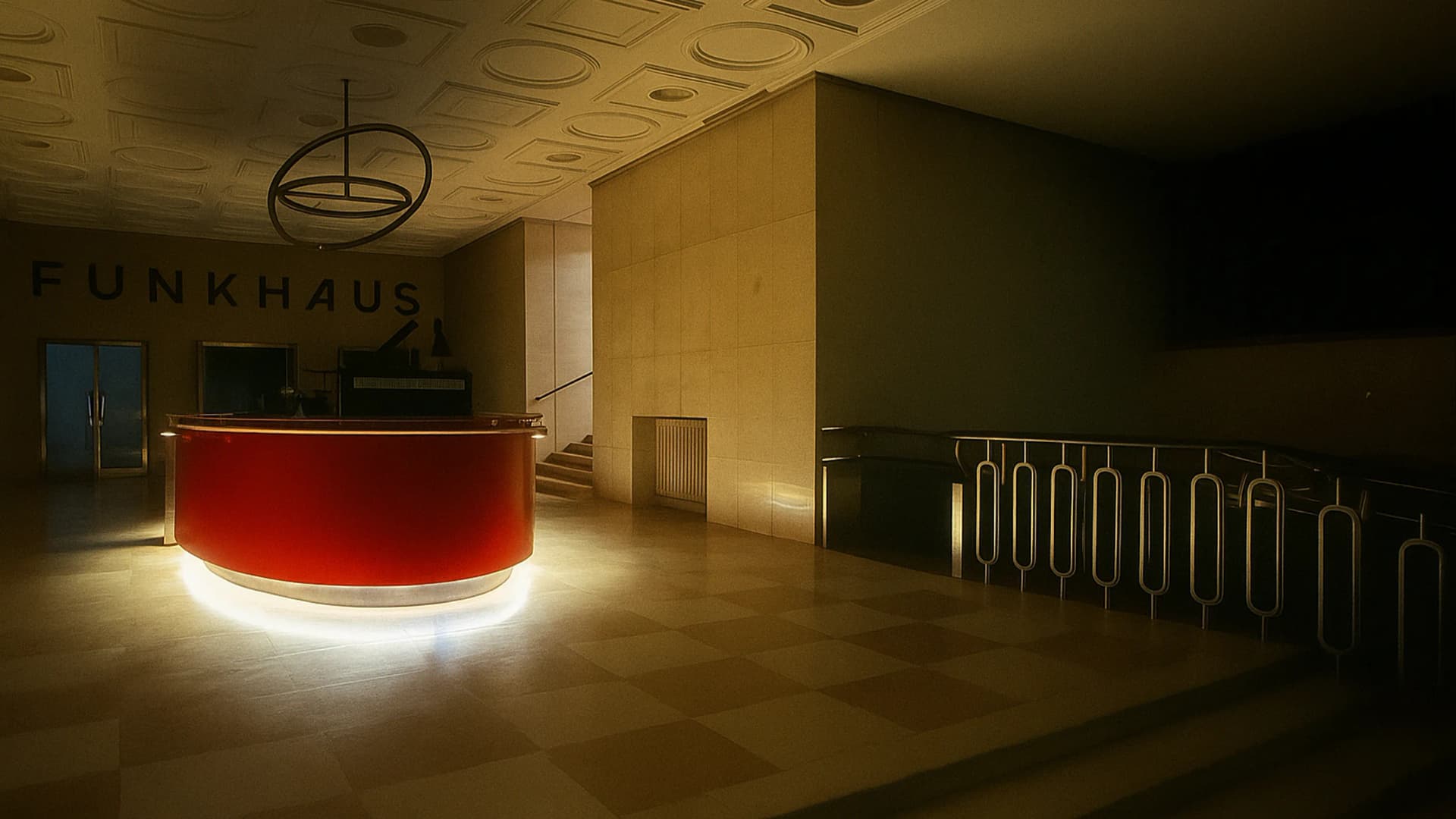 Funkhaus Wien Foyer Night